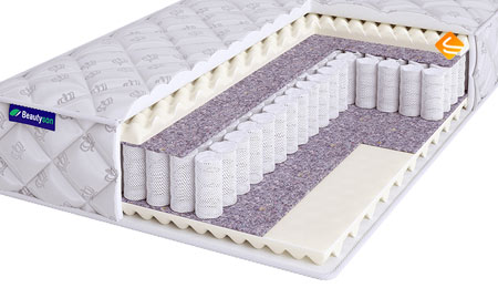 Beautyson SPRING Massage Double S600 90х195